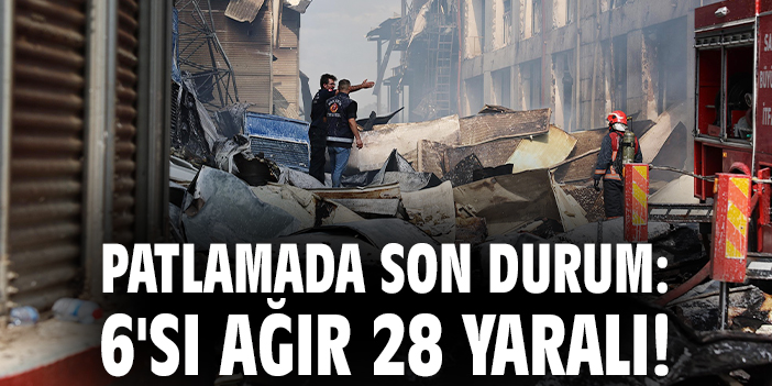 Oba Makarna Fabrikasında Şiddetli Patlama: 28 Yaralı