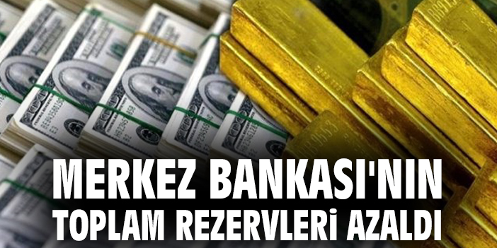 TCMB Rezervleri 1 Milyar Dolar Azaldı!