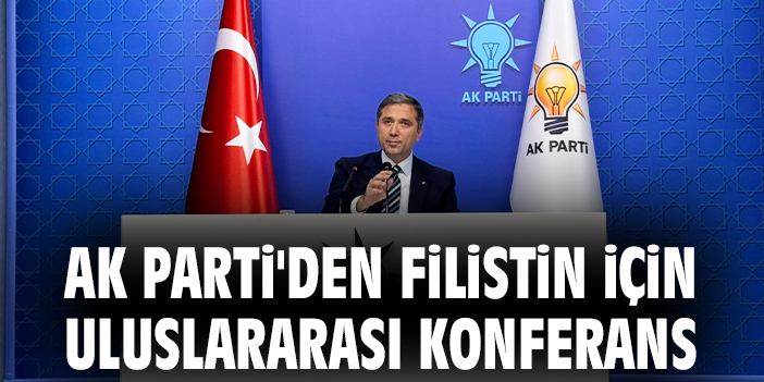 Filistin İçin Önemli Konferans 15 Ekim’de!