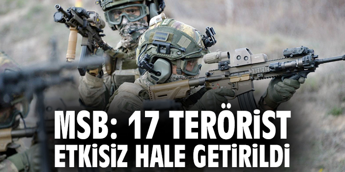 Türk Ordusu Suriye’de 17 Teröristi Etkisiz Hale Getirdi