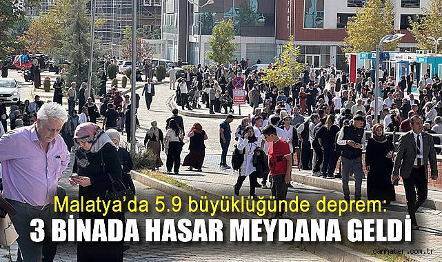 Malatya’da 5.9 Büyüklüğünde Deprem: Panik Hâkim