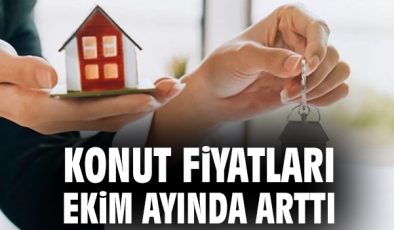 Konut Fiyat Endeksi: Ekim’de Yüzde 2,1 Artış!