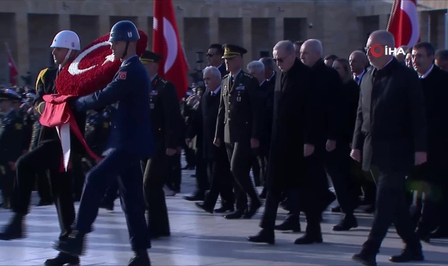 Anıtkabir’de 86. Yıl Dönümü Töreni Yapıldı