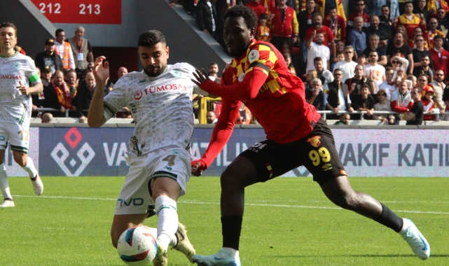 Göztepe, Konyaspor’u 2-0’la geçti!