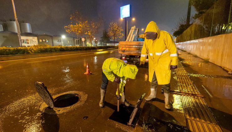 İzmir’de Sağanak Yağışa Karşı Teyakkuz Durumu!
