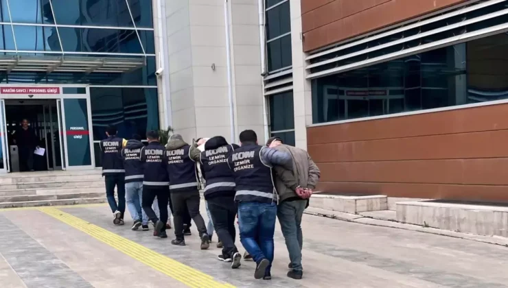 Ödemiş’te Suç Örgütüne Büyük Darbe: 8 Gözaltı!