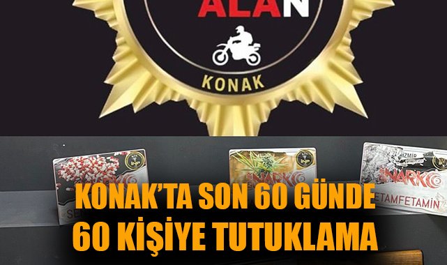 İzmir’de Uyuşturucu Operasyonları: 60 Gözaltı!