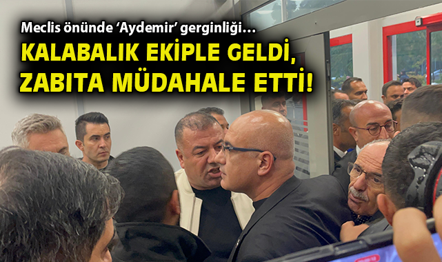 Latif Aydemir Meclis’te eşi ve çocuklarıyla geldi!