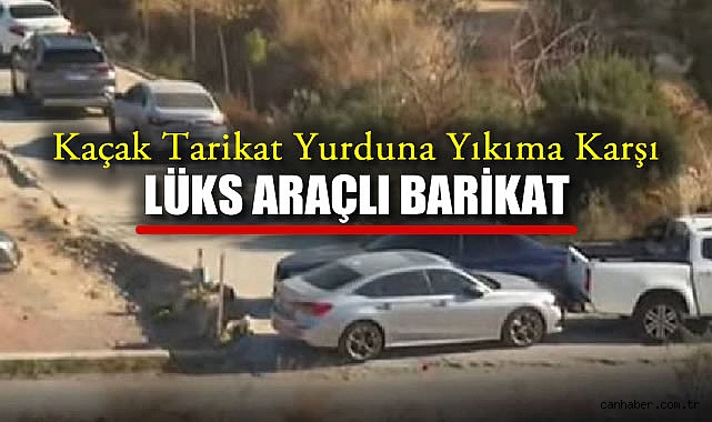 İzmir’de Kaçak Tarikat Yurduna Yıkım Engeli!