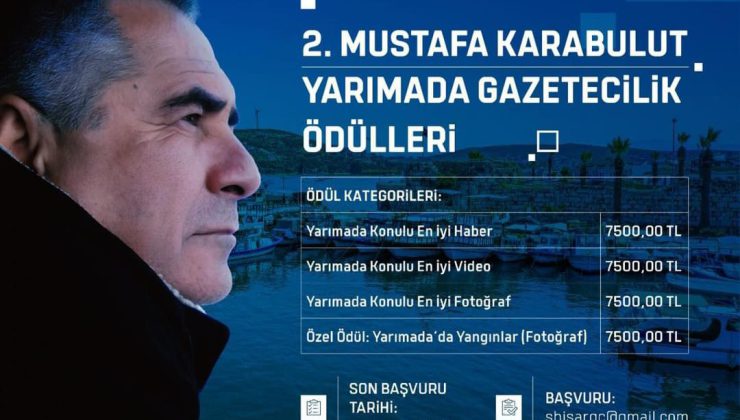 Yarımada Gazetecilik Ödülleri 2025 İçin Başladı!