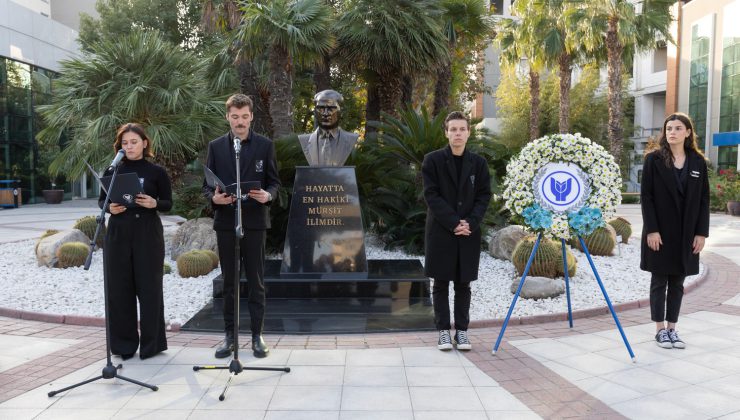 Atatürk, 86. yılında Yaşar Üniversitesi’nde anıldı