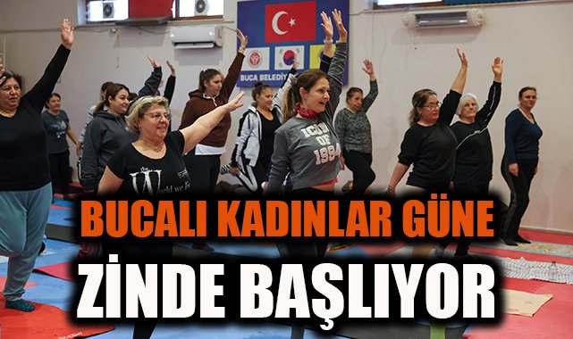 Buca’da Kadınlara Özel Spor Kurslarına Yoğun İlgi