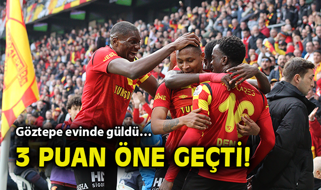 Göztepe, Rizespor’u 3-0 ile geçti!