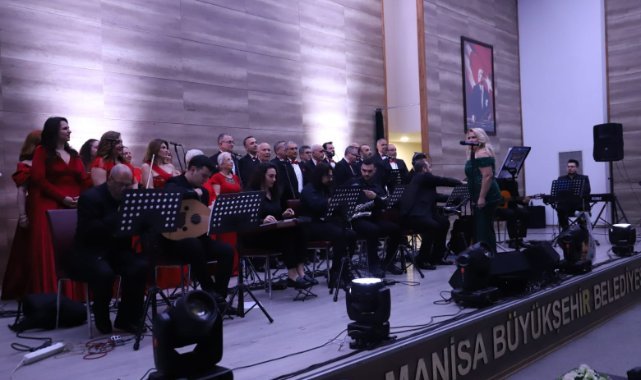 Manisa’da Nostaljik Müzik Akşamı Coşkuyla Kutlandı