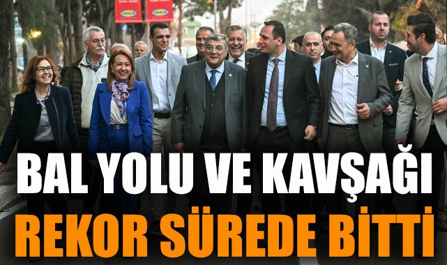 Bornova’da Yılbaşı Öncesi Yeni Yol Açılışı!