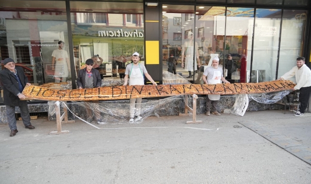 7 Metre Uzun Pide ile Ramazan’a Merhaba!