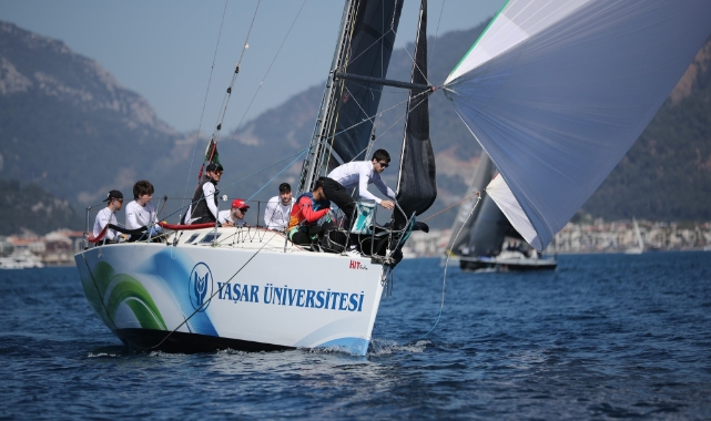 Yaşar Üniversitesi Yelkencileri Fırtına Gibi Esti!