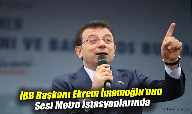 İmamoğlu’na Gözaltı, Metroda Mesajı Yankılandı