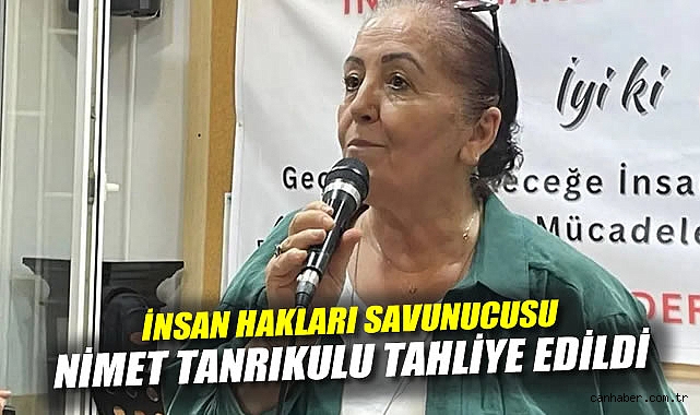 Nimet Tanrıkulu Tahliye Oldu, Süreç Devam Ediyor!