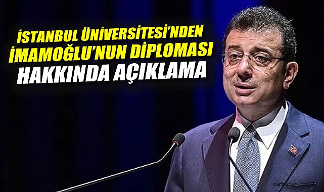 İmamoğlu’na Sahte Diploma Soruşturmasında Yeni Gelişme