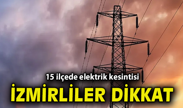 İzmir’de Elektrik Kesintisi: 20 Mart Programı Açıklandı!