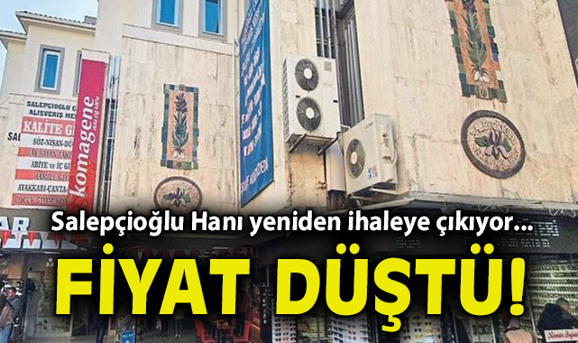 Kemeraltı’ndaki Salepçioğlu Hanı İhalesi Yeniden!