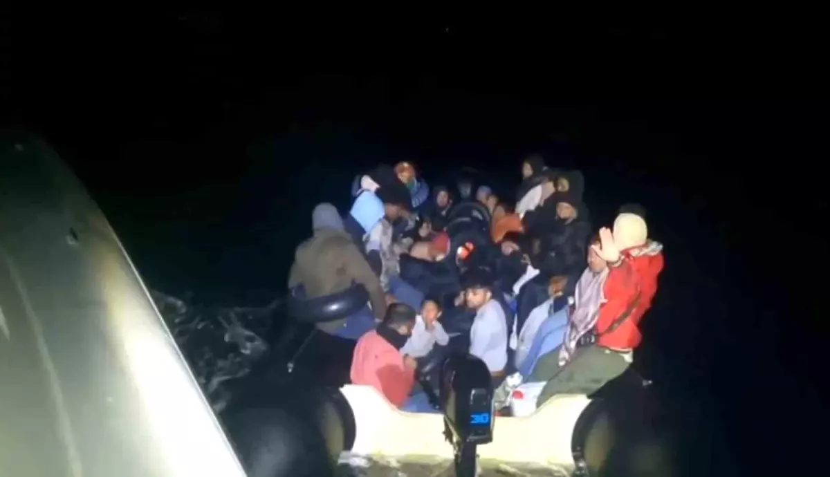 Dikili’de 31 Düzensiz Göçmen Yakalandı!