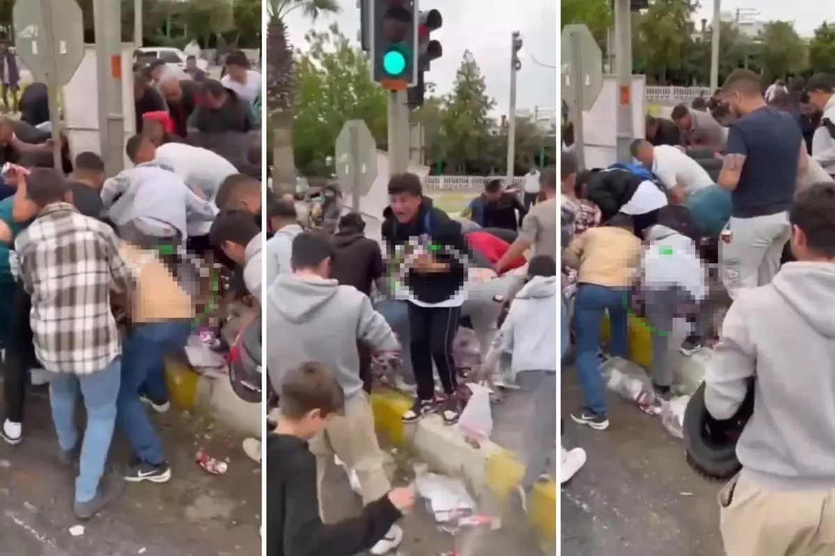 Bira Saçılan Yolda İzdiham: Sosyal Medya Karıştı!