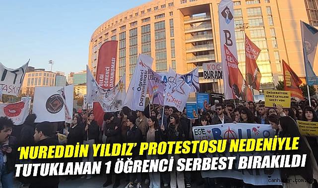 Protesto sonrası 6 öğrenciden biri serbest kaldı!