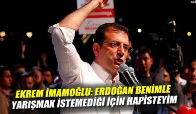 İmamoğlu: Erdoğan’la Yarışmayı İsterim!