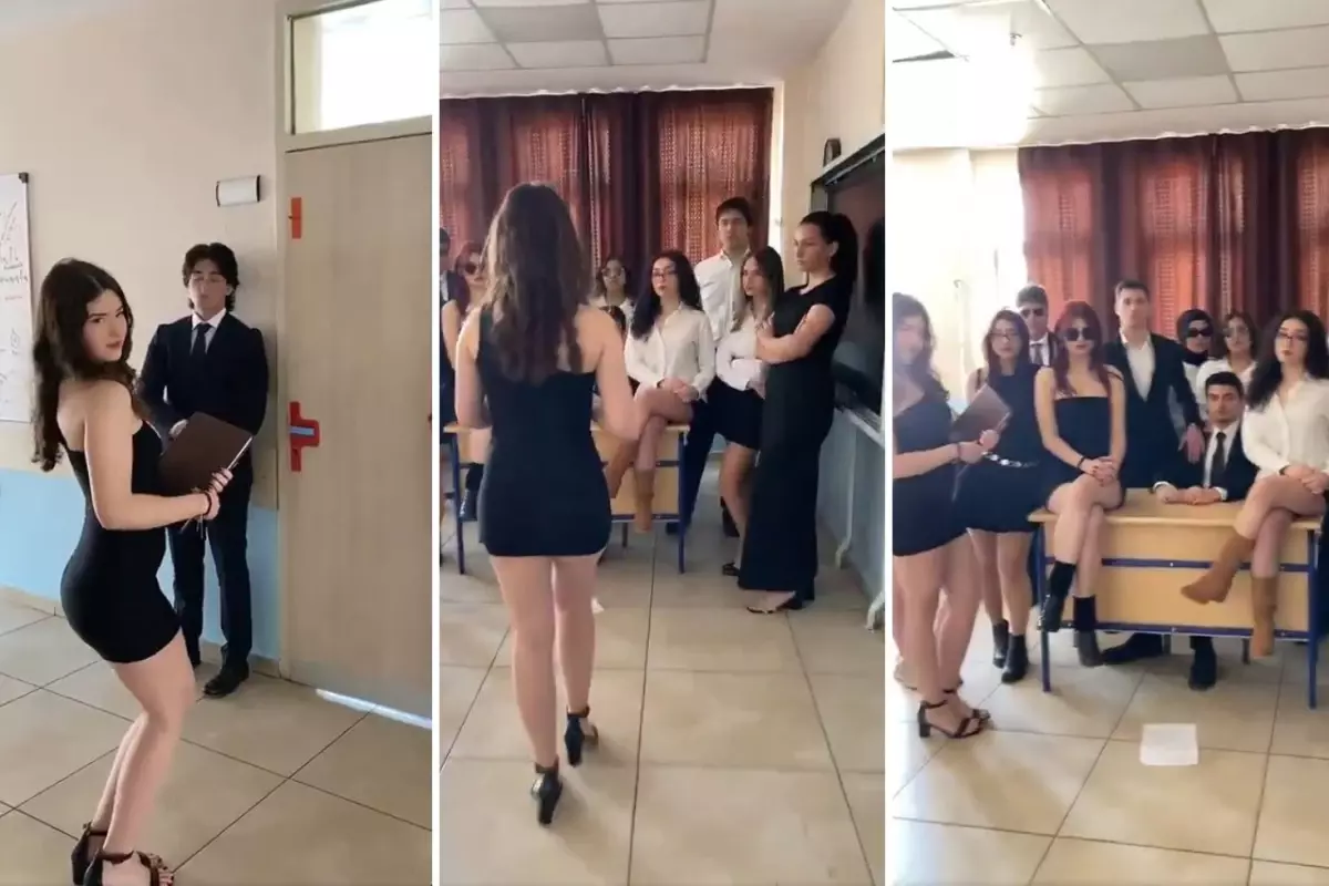 İzmir Lisesinin Mezuniyet Videosu Tartışma Yarattı!