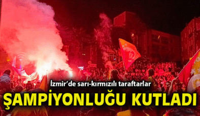 Aliağa’da Galatasaray Coşkusu Meydanı Sardı!
