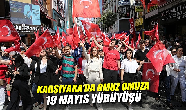 Karşıyaka’da 19 Mayıs Coşkuyla Kutlandı!
