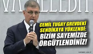 Cemil Tugay’dan Sendikaya Sert Tepki: İzmir’e Haksızlık!