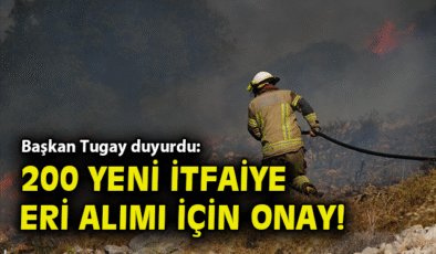 İzmir, 200 Yeni İtfaiye Eri ile Güçleniyor!