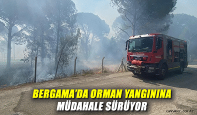 Yangına İlk Müdahale Su Tankerleriyle Yapıldı!