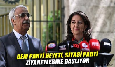 DEM Parti’den Siyasi Temaslar Başlıyor!