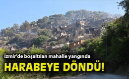 Ödemiş’te Orman Yangını: Mahalle Harabeye Döndü!