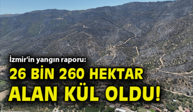 İzmir’de Orman Yangınları: 26 Bin Hektar Yandı!