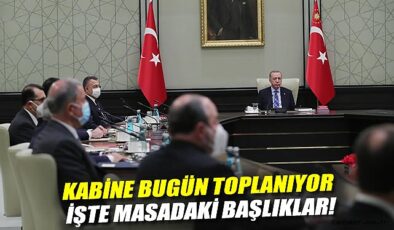 Yangınlar ve Terörsüz Türkiye: Kabine Toplantısı Bugün!