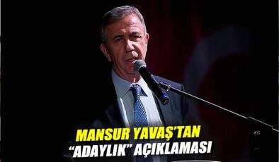 Mansur Yavaş: Adaylık Anlayışı Ayıptır!
