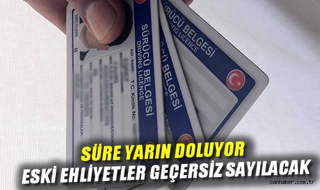 Ehliyet yenileme süresi doluyor, acele edin!