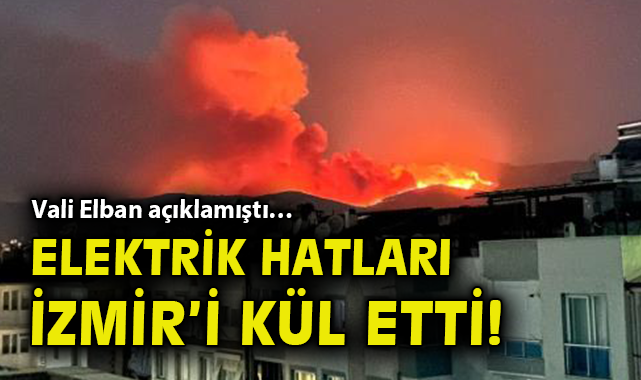 İzmir Yangınları: Elektrik Hatlarının Rolü Ne?