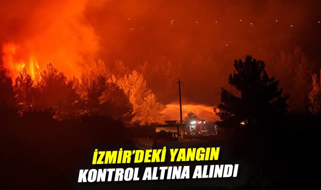Buca’daki Yangın Kontrol Altına Alındı! Soğutma Devam Ediyor