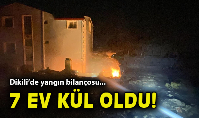 Çandarlı’da Rüzgarla Büyüyen Yangın Korkuttu