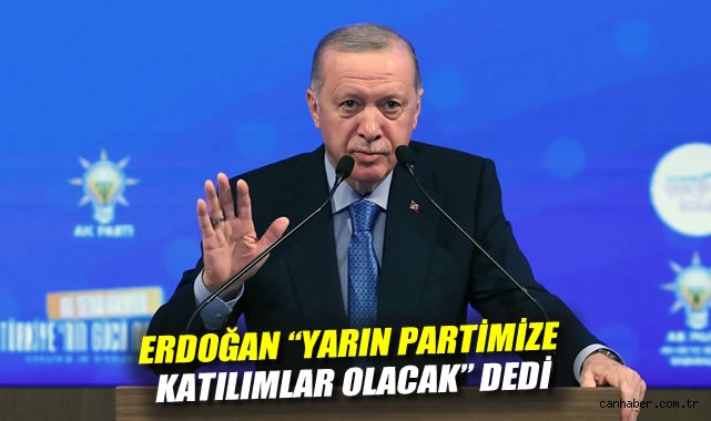 Erdoğan: Gençlerin Partisi AKP, Yeni Üyeler Geliyor!