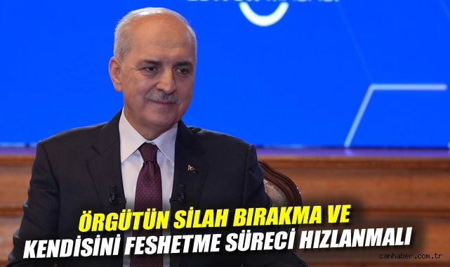 TBMM Başkanı’ndan Örgüte Acil Fesih Çağrısı!