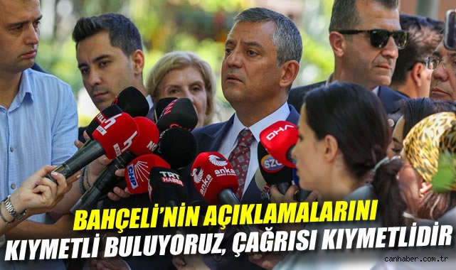 Özgür Özel’den Bahçeli ve Adalet Vurgusu!