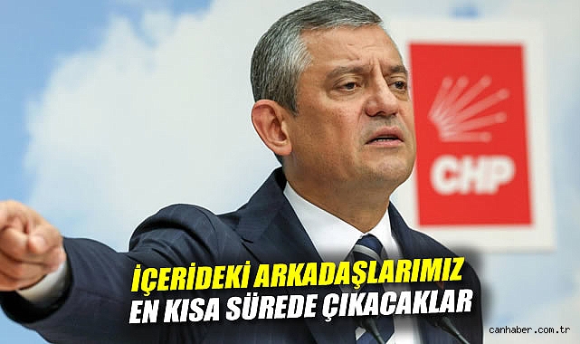 Özgür Özel: ‘Ekrem İmamoğlu’nu Cumhurbaşkanı Yapacağız!’