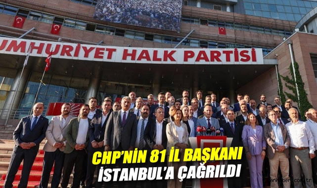 CHP’de Kayyum Telaşı: Özgür Özel İstanbul’u Topluyor